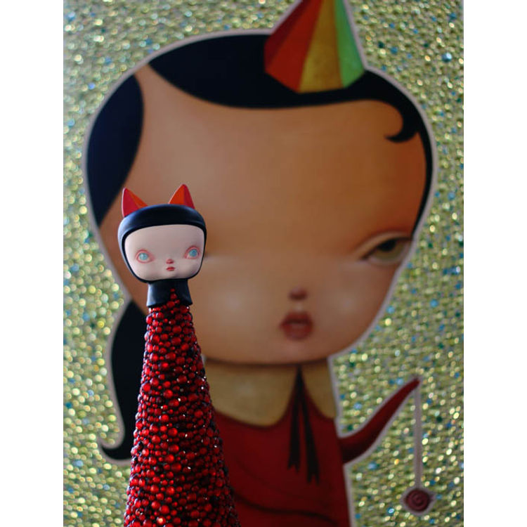 Red Cat by Kathie Olivas