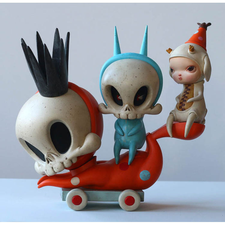 Pull Cart by Kathie Olivas