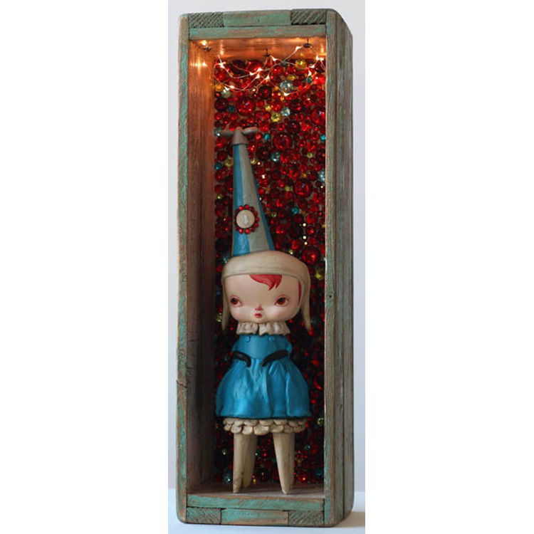 Blue Circus Clara by Kathie Olivas