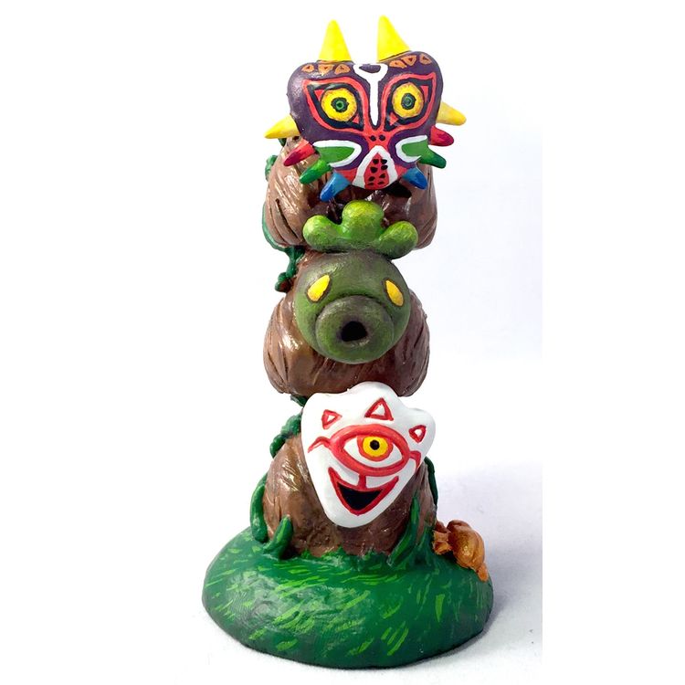 Majora's Mask Totem-Mole by Octopus Jam