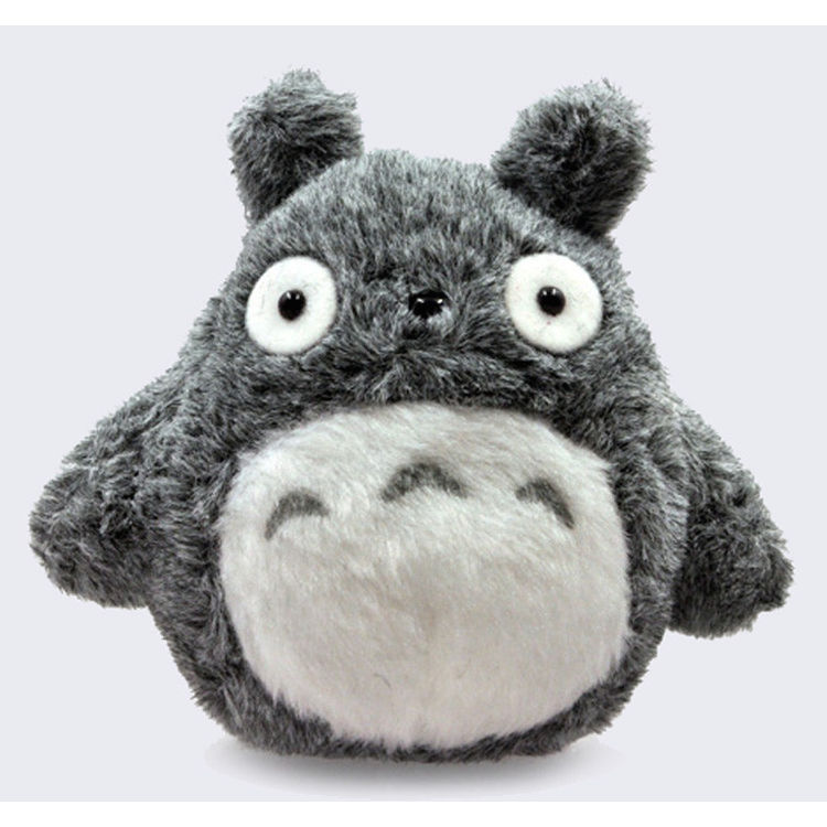 Totoro 4" Bean bag Plush (Gray) by Studio Ghibli