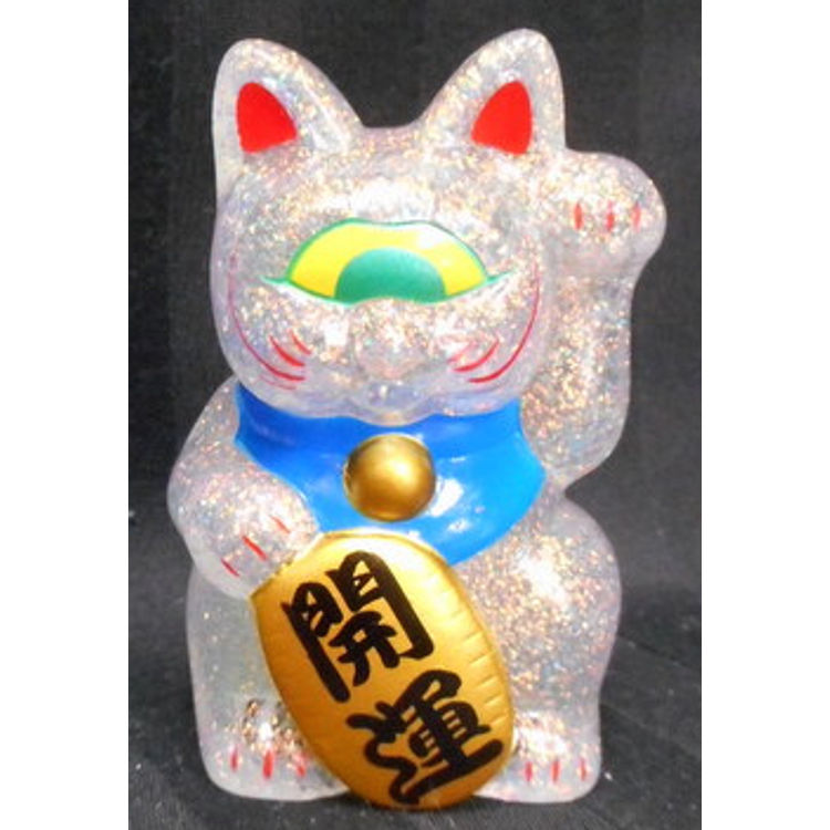 FORTUNE CAT BABY - ( Aurora giga mix lame clear molding ) by Real X Head (Mori Katsura)
