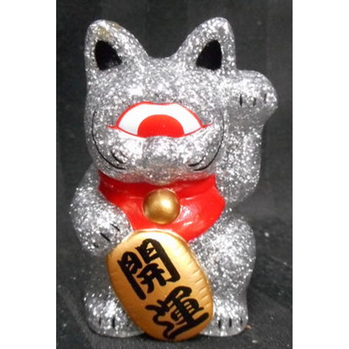 Fortune Cat Baby ( clear giga lame silver molding )