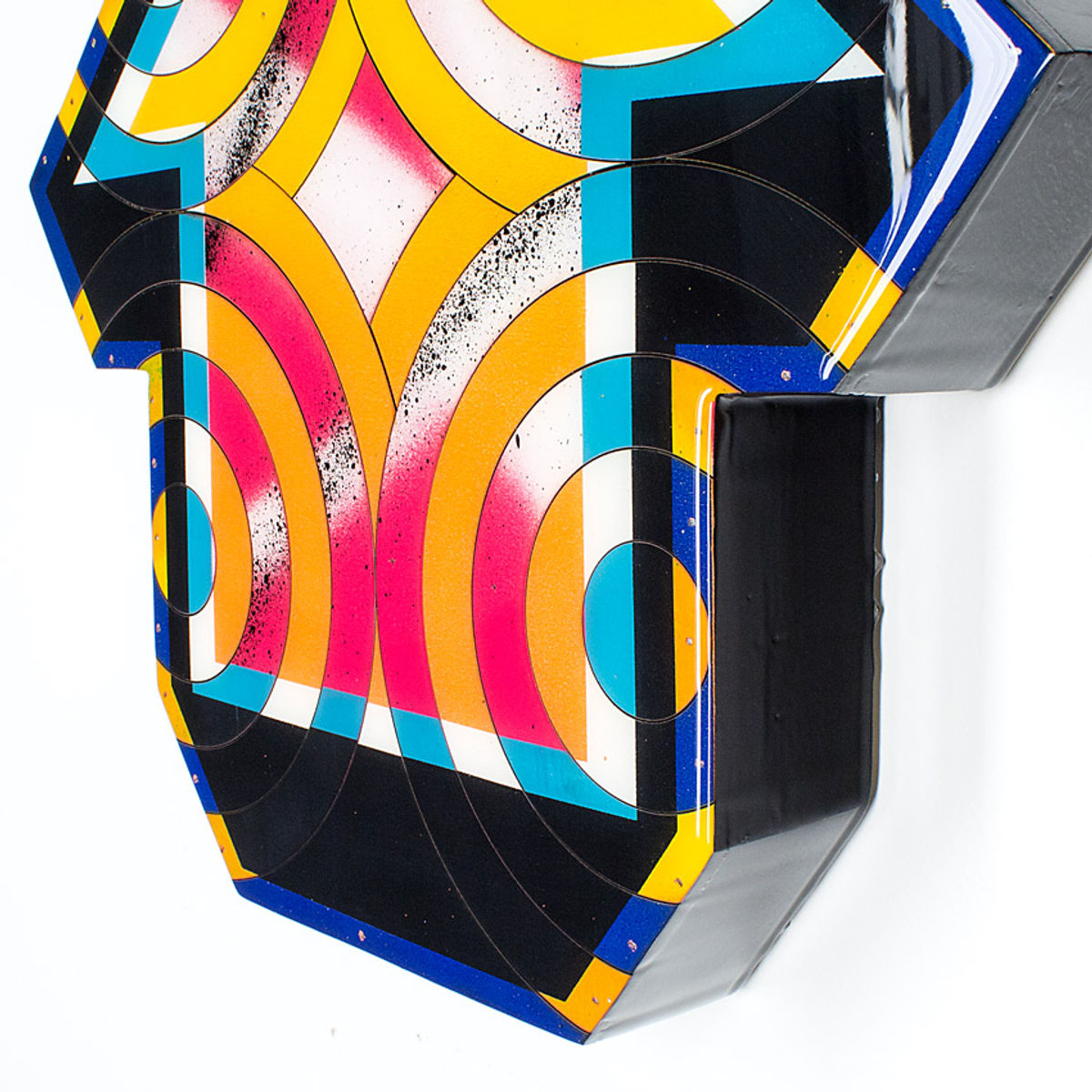 4 Track - Burning Man - Original Artwork