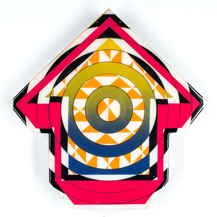 Bullseye - South Beach - Original Artwork by Above