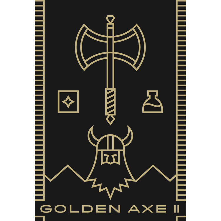 Golden Axe II by Dominic Flask