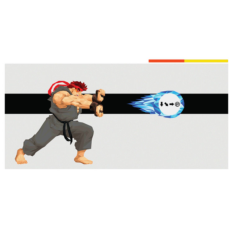 "Hadouken! - Ryu" Dark Variant by Andy Duke