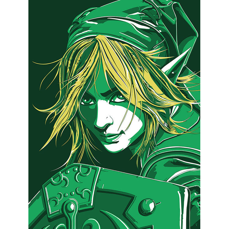 Zelda - Link by The Dark Inker