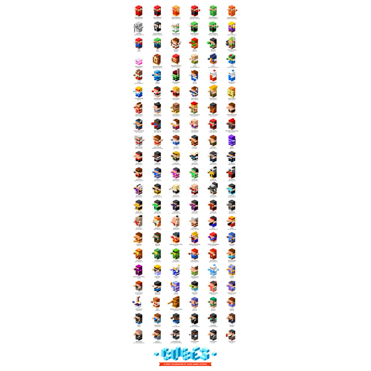 Videogames Cubes" By