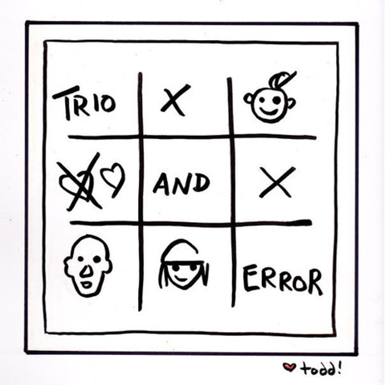 Trio and Error by Toddbot