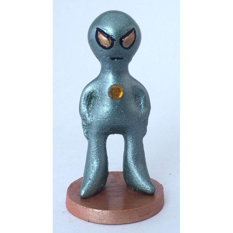 The Jeweled Alien by Firehead Design (Cesar Diaz)