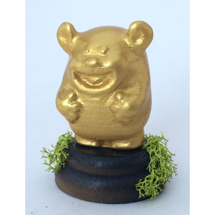 Golden Bear idol by Firehead Design (Cesar Diaz)