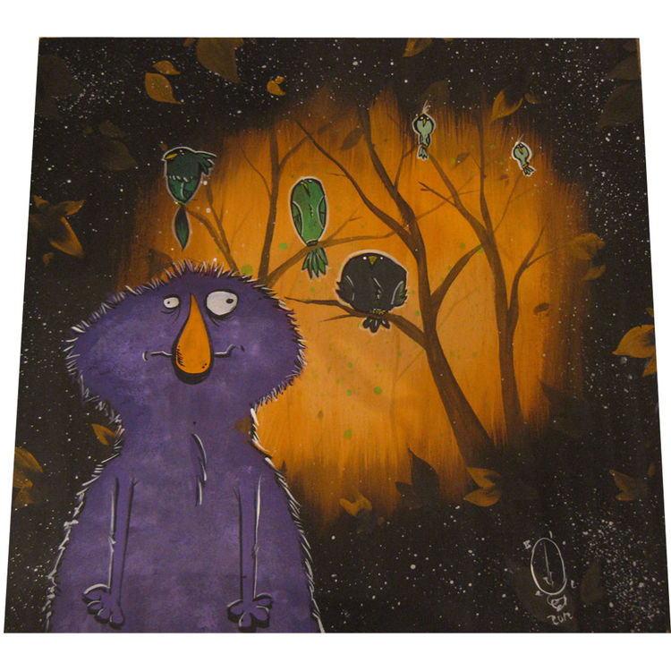 Purple Monster by Bill Hewitt