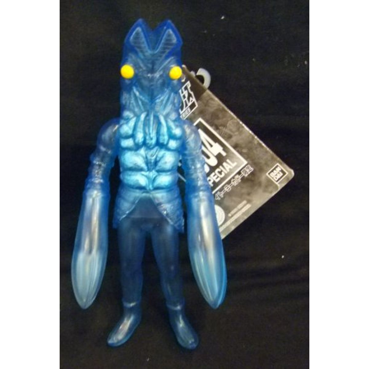 BANDAI Soft Vinyl Ultra Monster Series 2004 Special [ Alien Baltan Ito-Yokado limited clear blue ver. ]