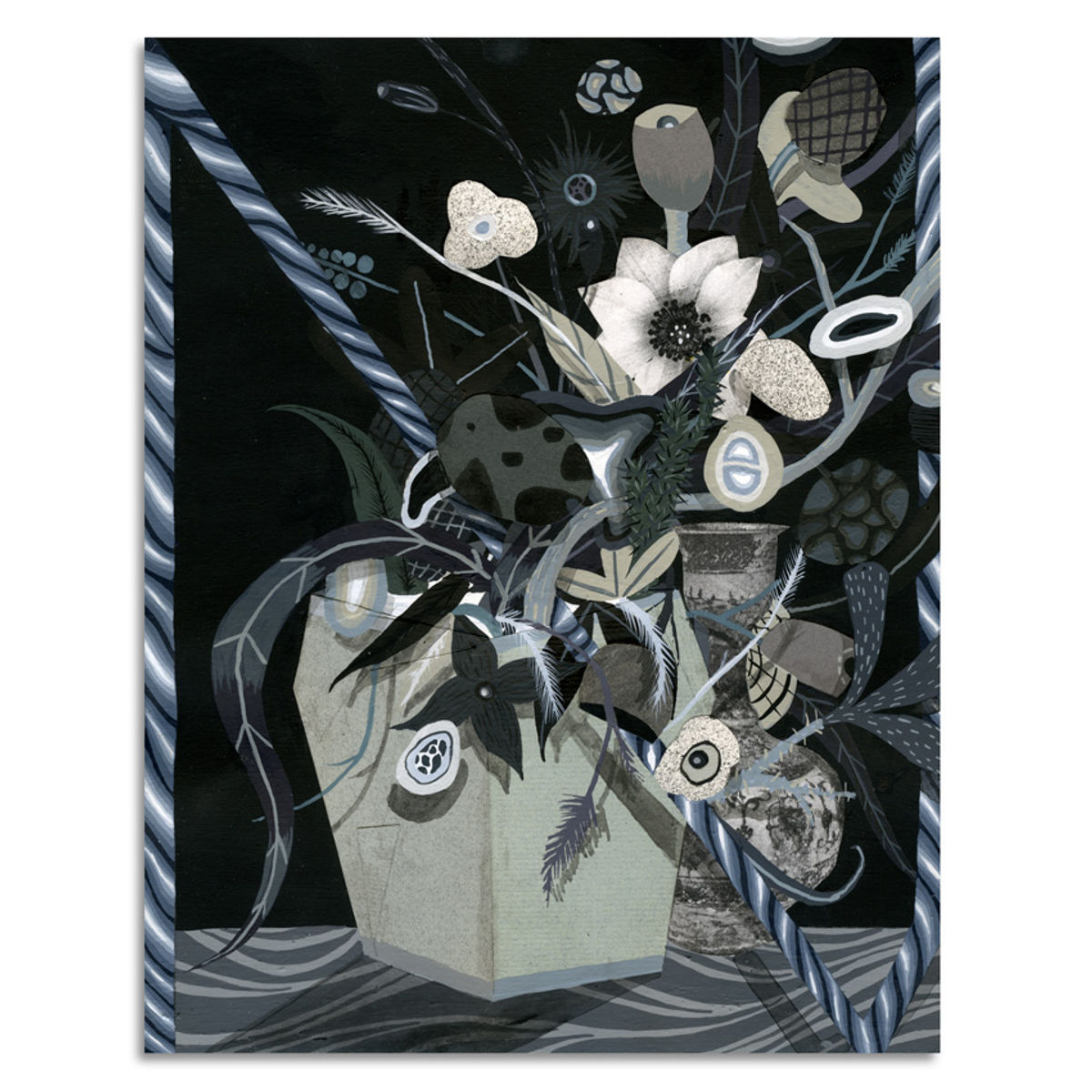 Still Life Seen As Seen By Colorbind Eyes - Original Artwork