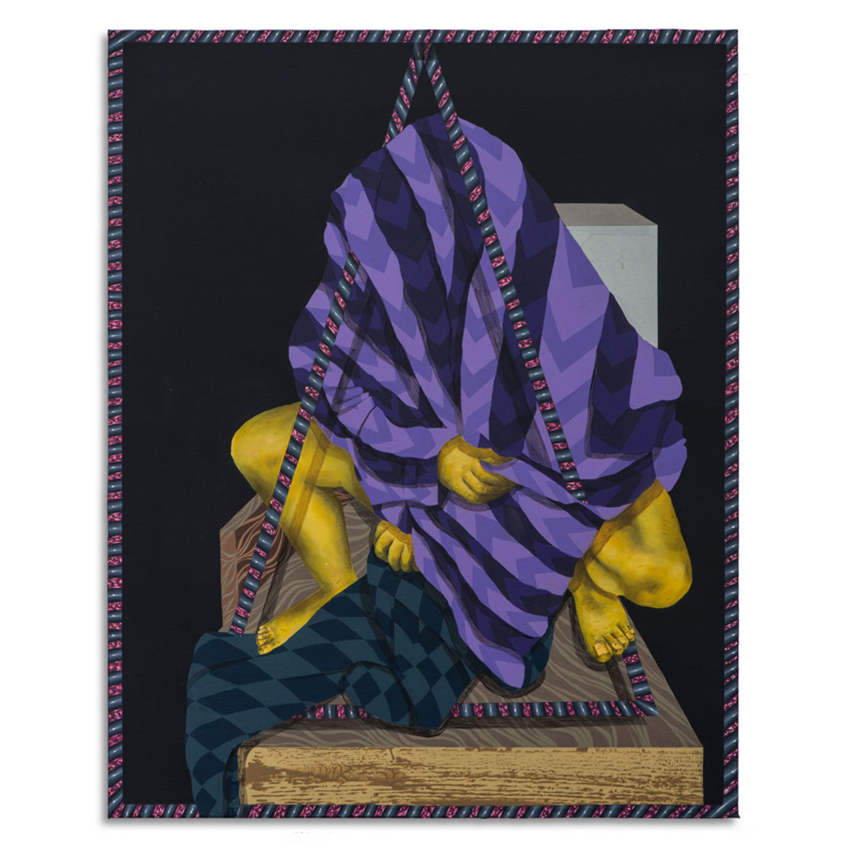 Sitting At The Overturned Throne - Original Artwork