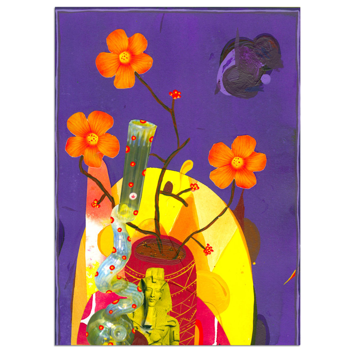 Yellow Bong - Original Artwork