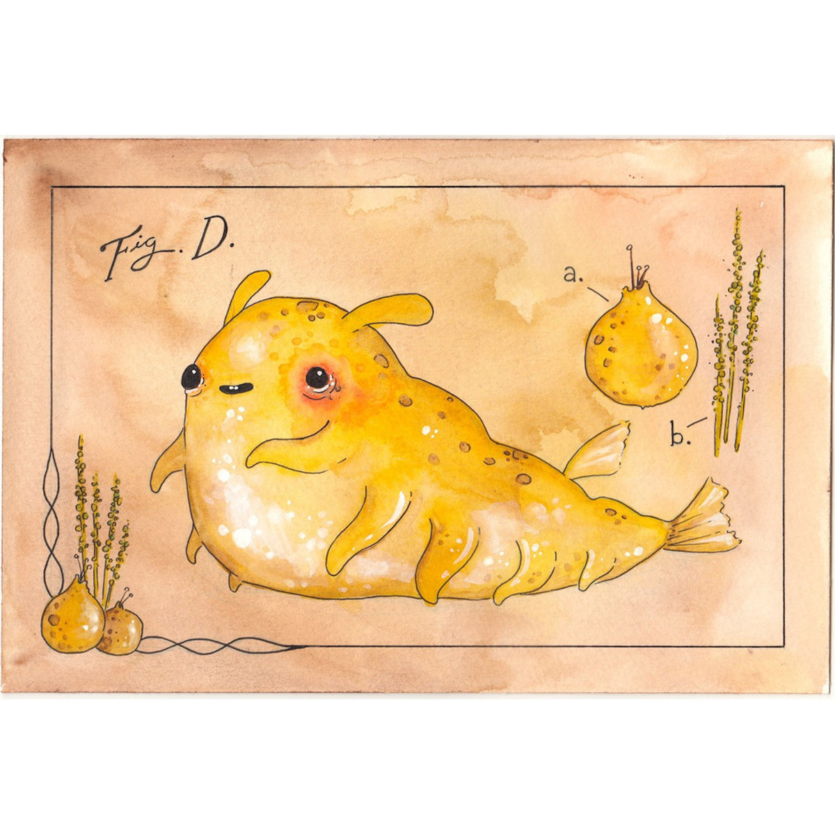 SEA BANANA PRINT