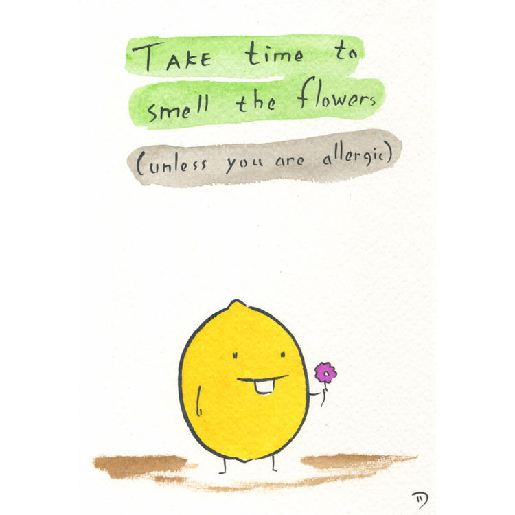 Smell The Flowers by Dan Goodsell