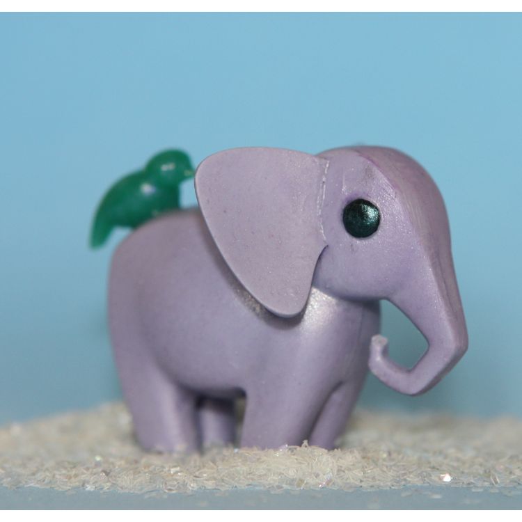 Purple Elephant by Victoria Rose