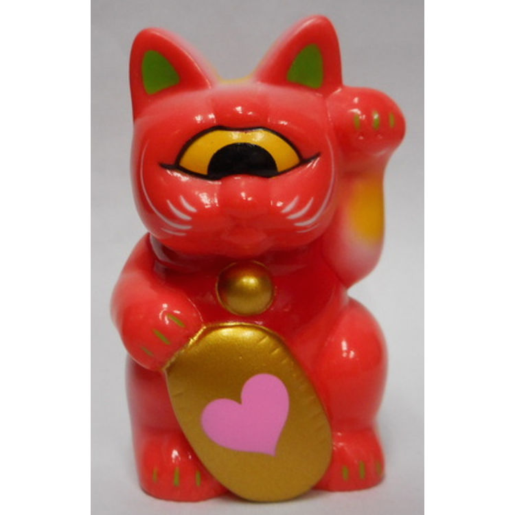 Fortune Cat Baby ( vermilion molding ) by Real X Head (Mori Katsura)