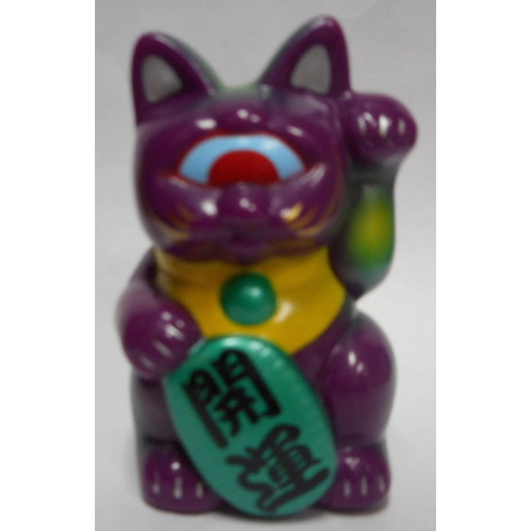 Fortune Cat Baby ( purple molding ) by Real X Head (Mori Katsura)
