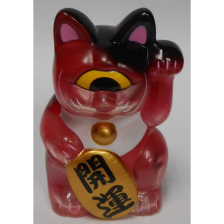 Fortune Cat Baby ( clear molding / red and black ) by Real X Head (Mori Katsura)