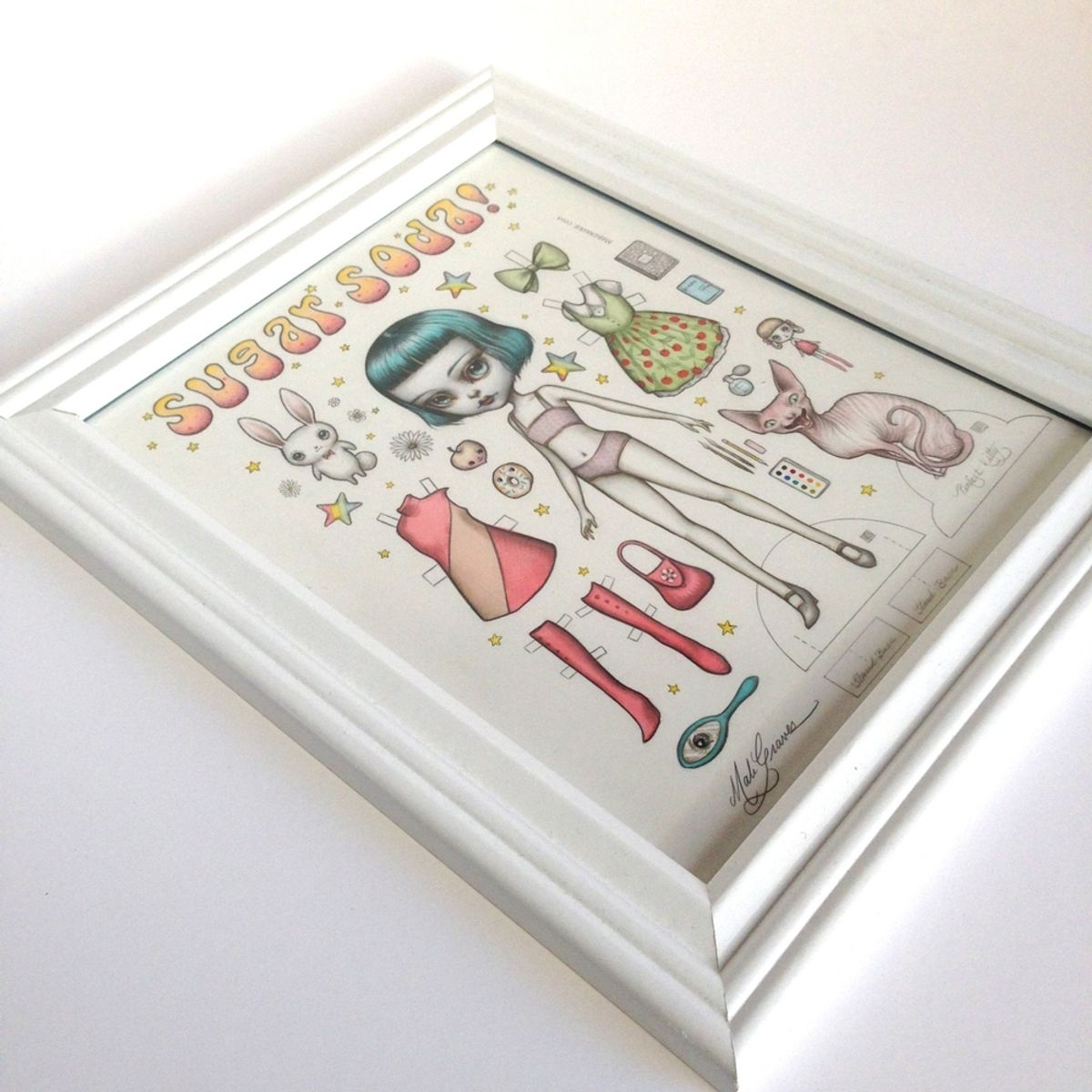 Sugar Soda - original paperdoll illustration