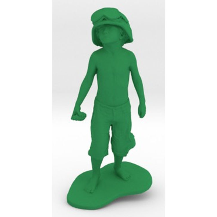 Boy Soldier (15cm Tall) - Deep green by Schoony