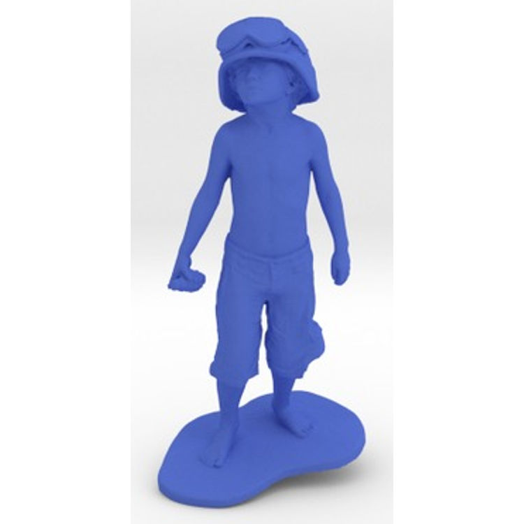 Boy Soldier (15cm Tall) - Dark blue by Schoony