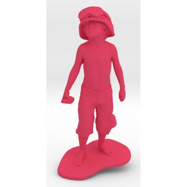 Boy Soldier (15cm Tall) - Bright pink by Schoony