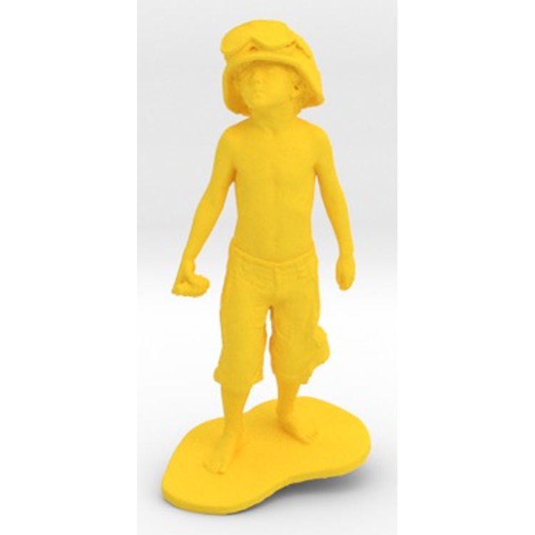 Boy Soldier (15cm Tall) - Deep yellow by Schoony