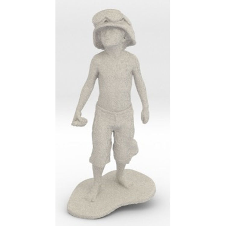 Boy Soldier (15cm Tall) - Sandstone by Schoony