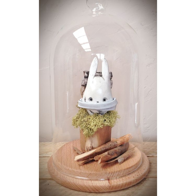 "Migration - Mission 2" Figurine (2014) by KIBOOCHAN (Eugénie Bazelis)