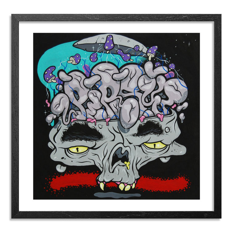 Persue Brain - Limited Edition Prints by Persue (Dave Persue)