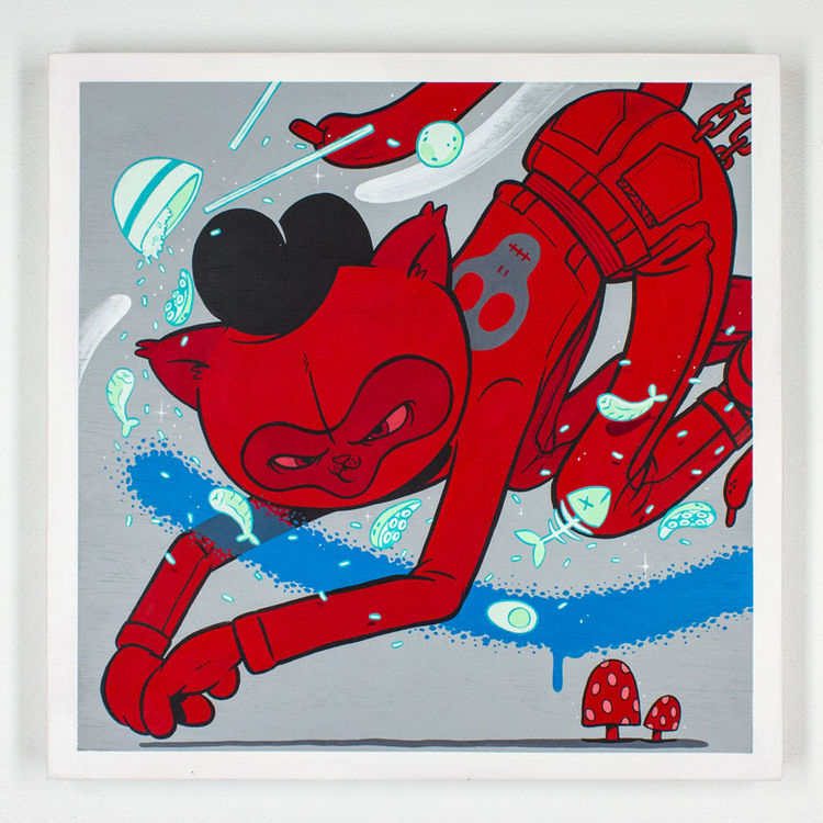 DeeDee Meow - Original Artwork by Persue (Dave Persue)