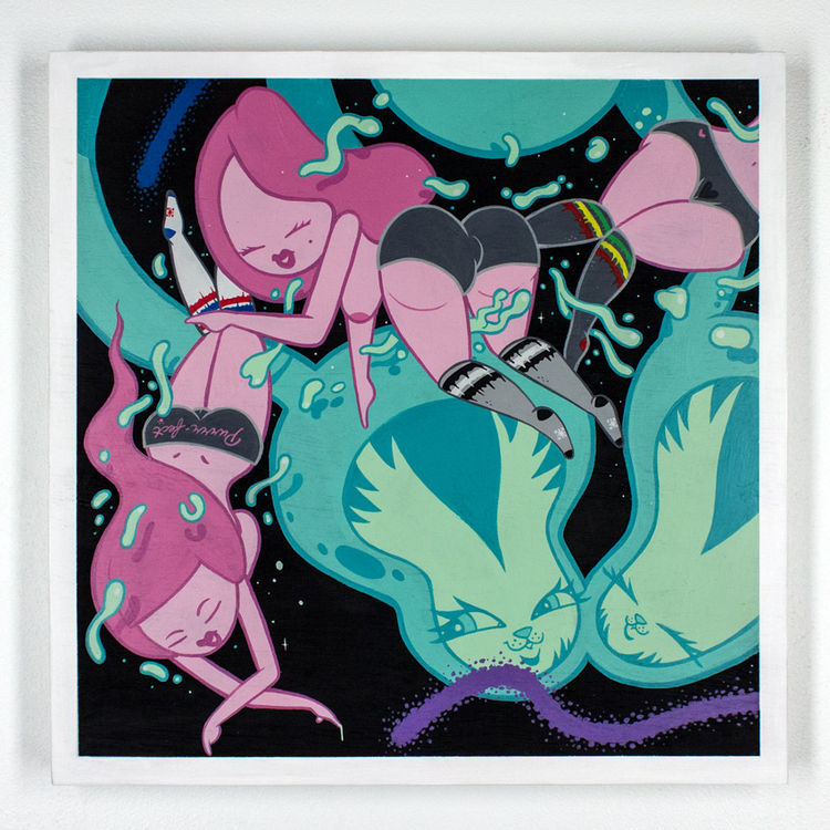 Wet Dream - Original Artwork by Persue (Dave Persue)