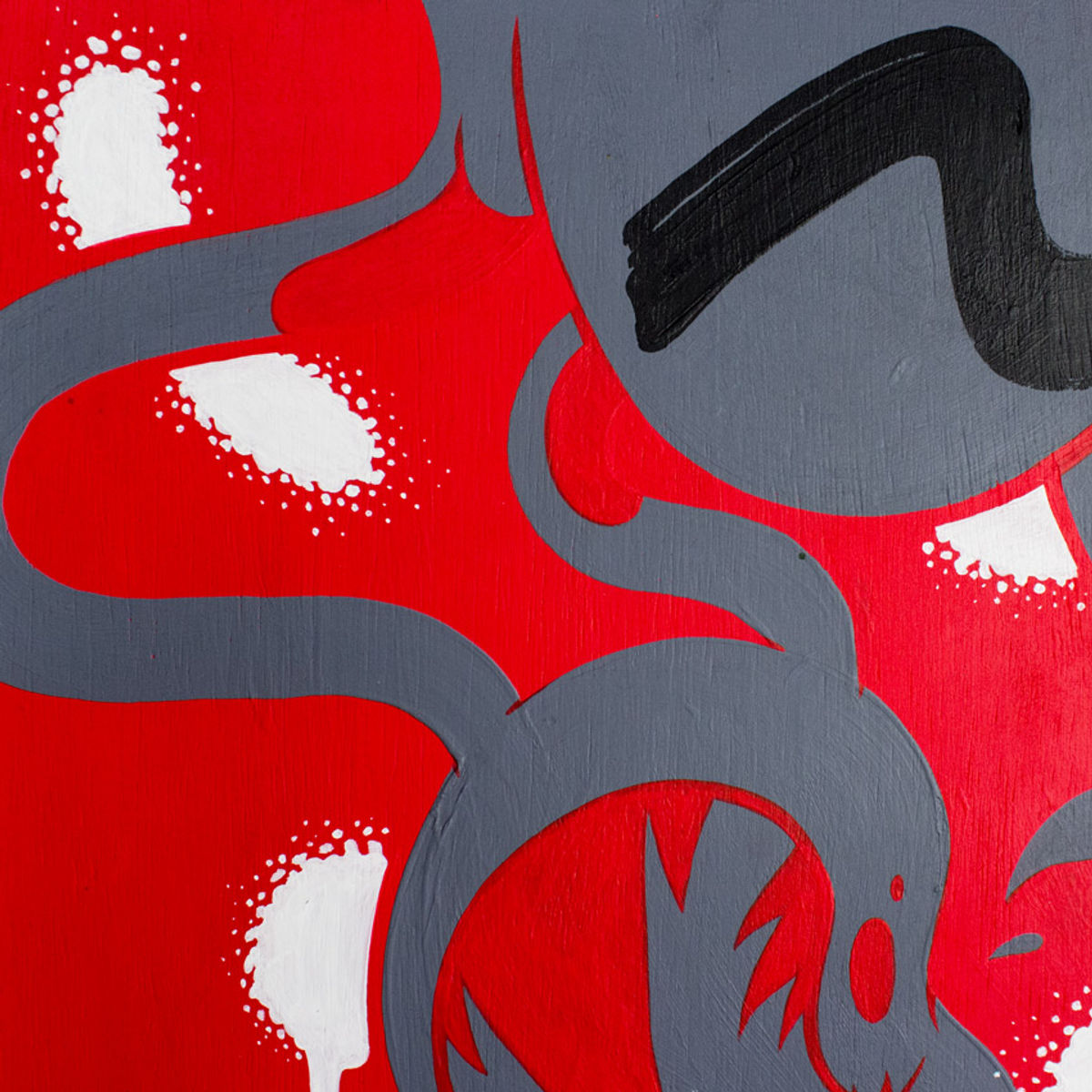 BunnyKitty Red #1 - Original Artwork