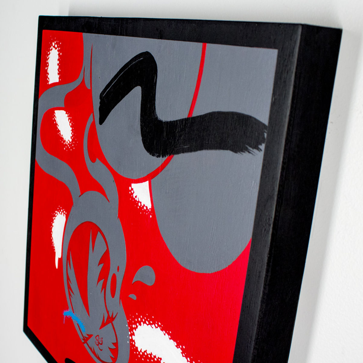 BunnyKitty Red #1 - Original Artwork