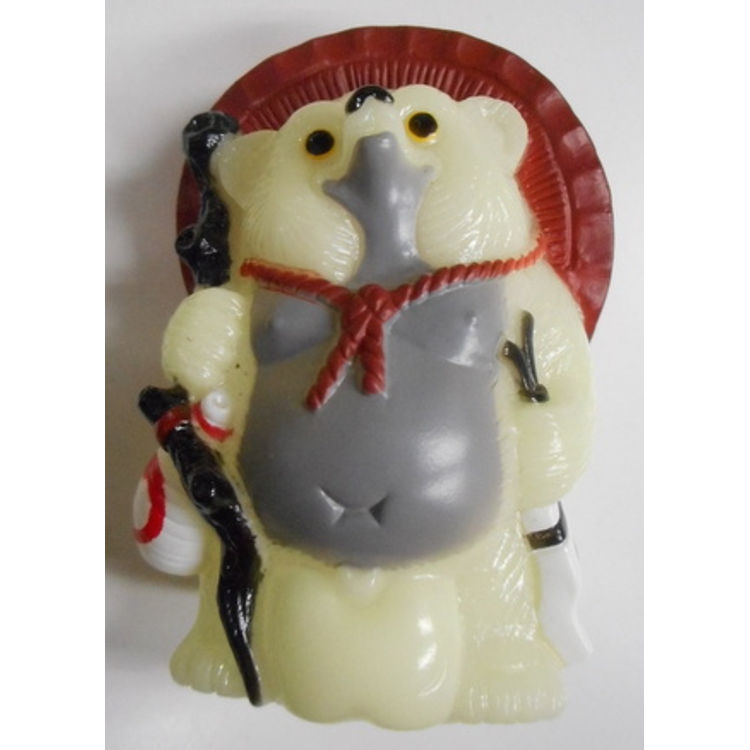 Shinpei raccoon ( phosphorescent molding / shade : brown ) by Real X Head (Mori Katsura)