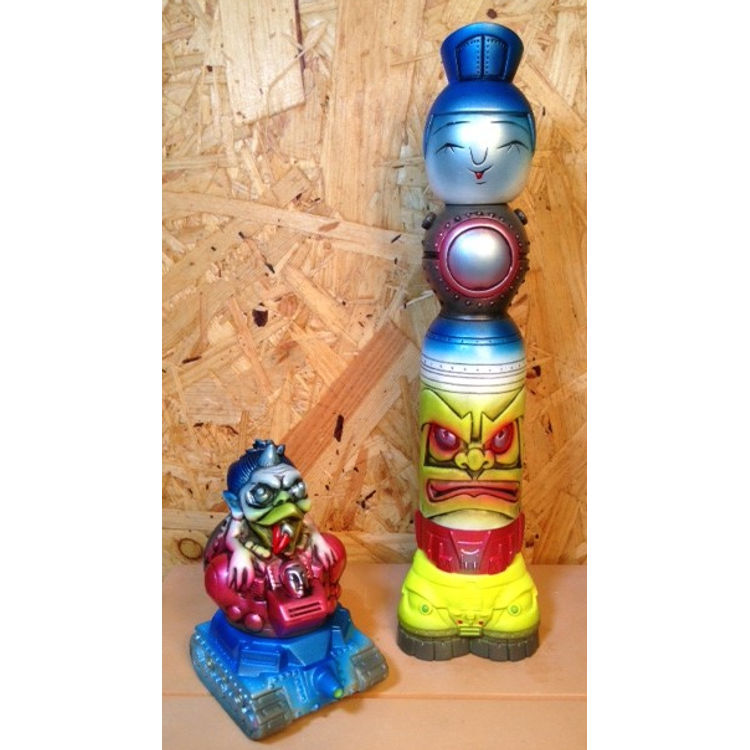 DR. Miroku anime color version B set by Mirock Toy (Yowohei Kaneko)