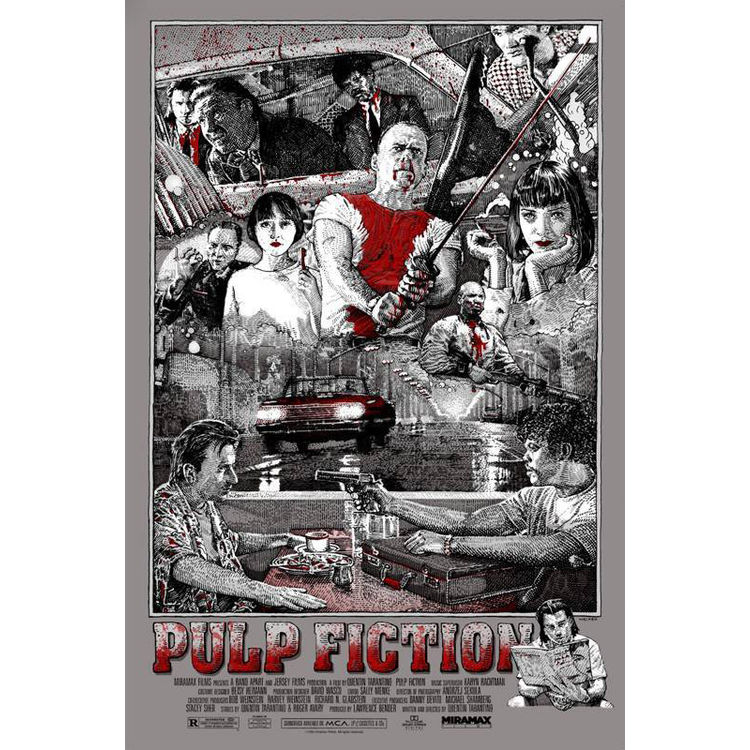 Pulp Fiction by David Welker