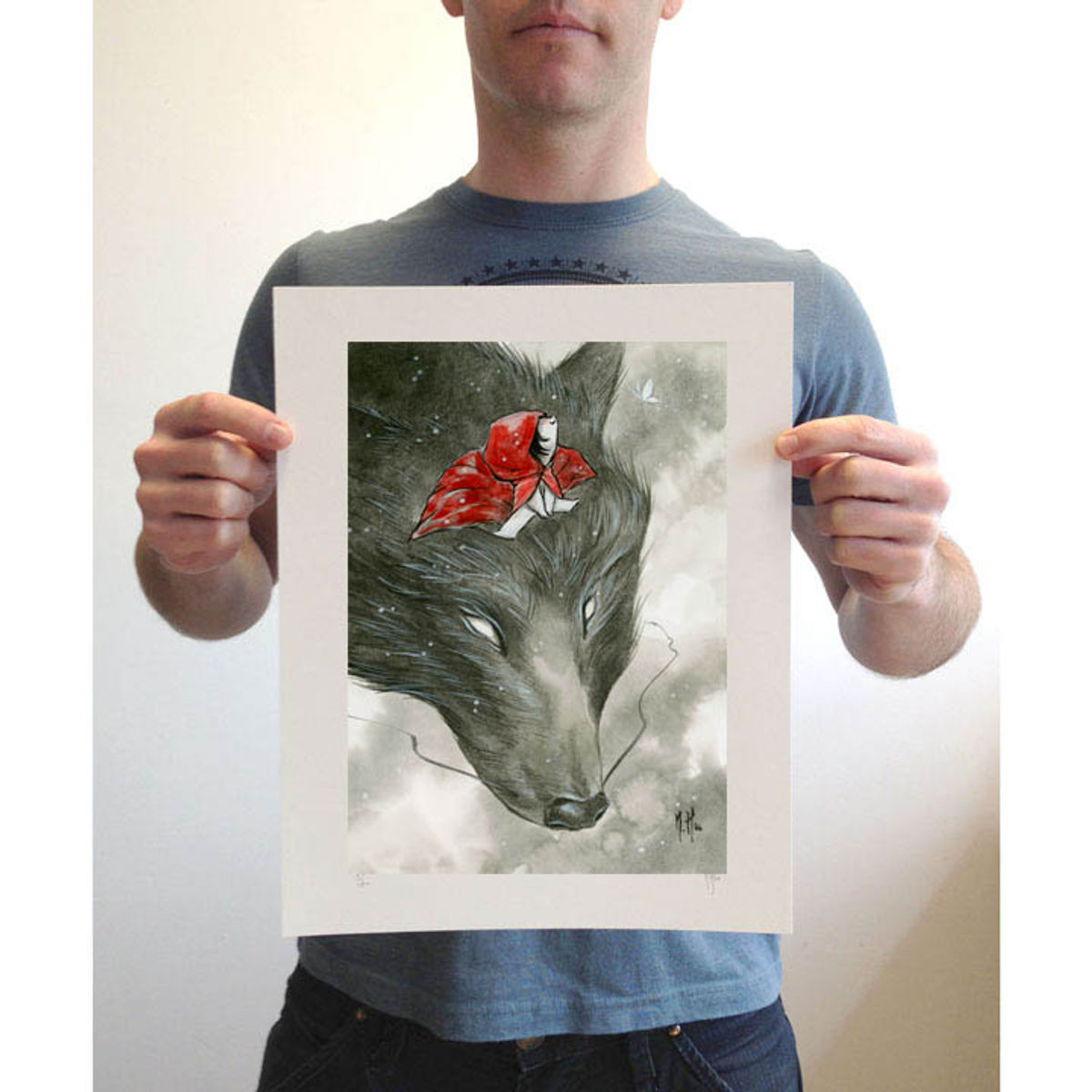 Wolf Rider Limited Fine Art Print