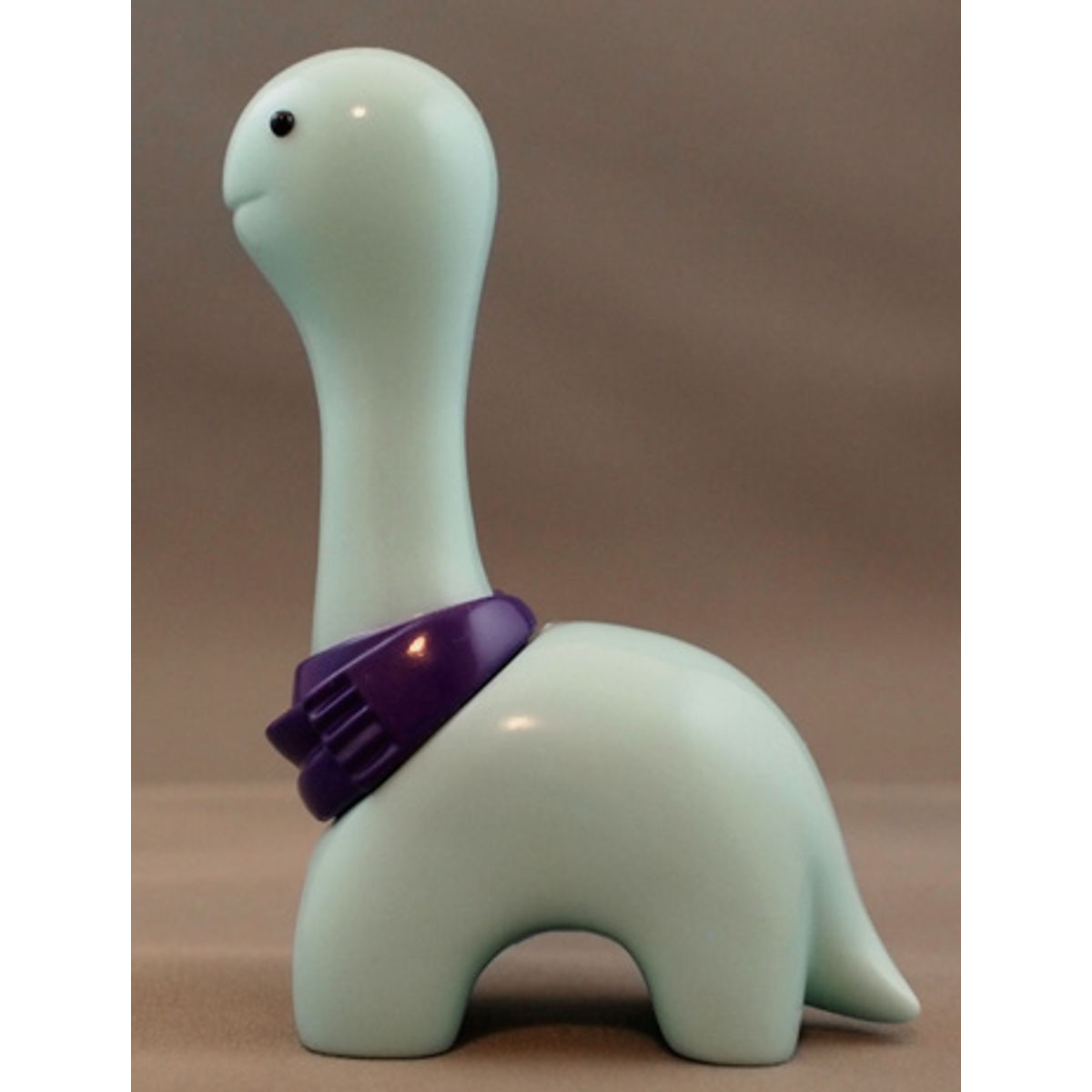 Hidamari Monster wool (light blue × violet scarf)