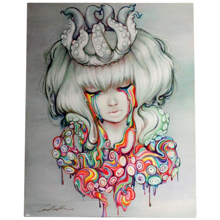 Dream Melt (Wood Panel Print AP) by Camilla d'Errico