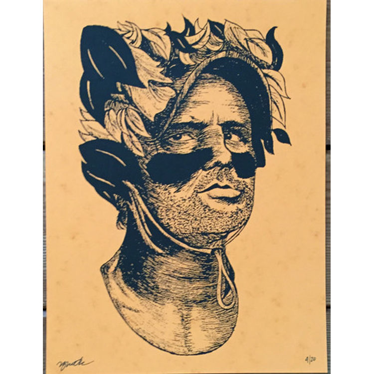 In The Boat Overboard (Orange Variant) by B Methe (Brian Methe)