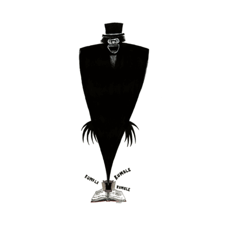 “Baba-DOOK! DOOK! DOOK!” Print by Keith Noordzy