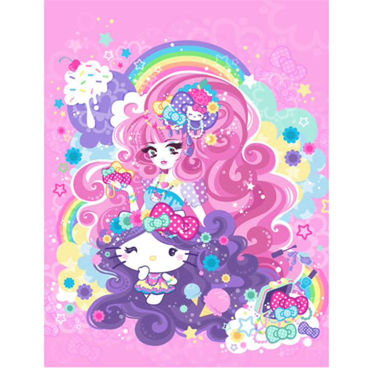Pretty Kitty Rainbow Party by Miss Kika