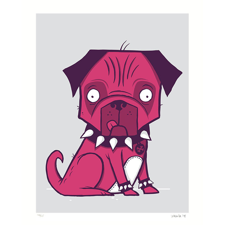 Pug by Rob Warnick
