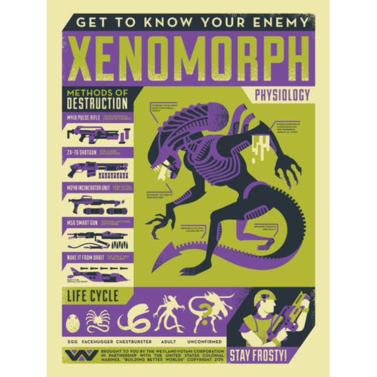 Get to Know Your Enemy: XENOMORPH by Ryan Brinkerhoff